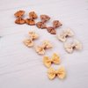 80Pcs Hair bow Clips 2Inch Mini Hair Clips for Baby Fine Hair Grosgrain Ribbon Bows Metal Alligator Clips Non-slip Baby Hair Clips for Baby Girls Infants Toddlers 40 Colors in Pairs