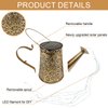 Solar Watering Can Fairy Lights Outdoor Garden Decor, Waterproof Yard Art Hanging Lanterns Patio Lawn Ornaments Front Porch Decorative Outside, Mothers Day Birthday Gifts for Mom Grandma Women