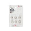 Hair Pins with Stones, Made by Scunci, 6 pcs