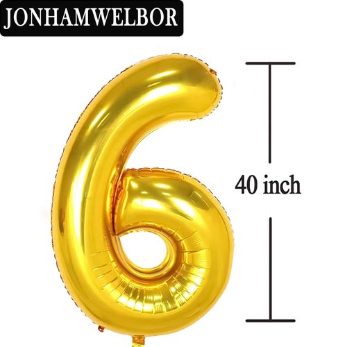 60 Number Balloons Gold Big Giant Jumbo Number 60 Foil Mylar Balloons for 60th Women Men Birthday Party Supplies 60 Anniversary Events Decorations