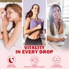 Liposomal Berberine HCL Supplement Liquid Drops 1500mg, Berberin with Ceylon Cinnamon, Bitter Melon, Turmeric, Glucomannan, Moringa, Berberine Phytosome for Digestion System, Immune Health Support
