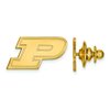 Purdue University P Logo Lapel Pin (Gold Plated)