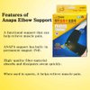 Anapa Pain Relief Elbow Sleeve Arm Support Magnetic Ore Therapy KFDA (S(7.87 in or less))