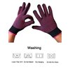 AFT90 2 Pcs Professional Heat Resistant Glove for Hair Styling Heat Blocking Gloves for Curling, Flat Iron and Hair Styling Tools, Silicone Bump, Pink Edge