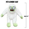 Dyharnsty Plants vs Zombies Plush Toys Yeti Zombie Soft Figure Doll, Gifts for Kids Birthday,Halloween and Christmas