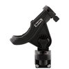 Scotty #284-BK Baitcaster/Spinning Rod Holder w/ #243 Square Rail Mount , Black