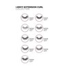 i-Envy False Eyelashes C Curl Natural Lashes Salon Lash Extension Effect