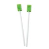 Stryker – Sage Toothette Plus Single Use Oral Swabs with Antiseptic Oral Rinse – 1 package of 2 swabs with .25 fl. oz. mint mouthwash – Disposable swabs with long handle