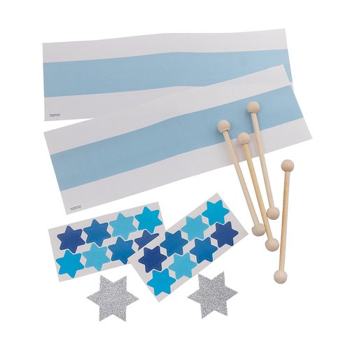 Fun Express Mini Torah Scrolls Craft Kit – Makes 12