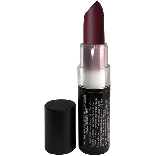 Mom's Secret 100% Natural Matte Lipstick, Organic, Long Lasting, Vegan, Gluten Free, Cruelty Free, Made in the USA, 0.12 oz. (Black Cherry)