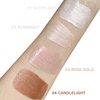MEICOLY Liquid Highlighter,Long Lasting Liquid Luminizer Shimmer Stick,Waterproof Smooth Highlight Face Illuminator,Silky Natural Glow Makeup Sparkly Highlighters for Face,01 Enlighten