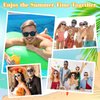 ASTARON 12 Pack Kids Party Sunglasses Bulk Neon Party Favors for Beach Wedding Party Pool Party Supplies, Balck and White