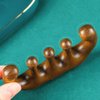 FOMIYES Wooden Scalp Massage Comb Sandalwood Wide Tooth Combs Scalp Stimulator Comb Gua Sha Comb for Women Hair Growth
