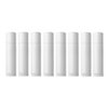 50PCS 5G White Plastic Empty Lip Balm Tubes DIY Lipstick Containers with Cap Round Homemade Lip Salve Tubes Holder Dispenser for Travel Business Trip