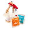 Hape Wooden Mighty Mixer Kitchen Plaset| Educational Pretend Play Baking Mixer Toy Kitchen for Preschoolers Ages 3 Years & Up