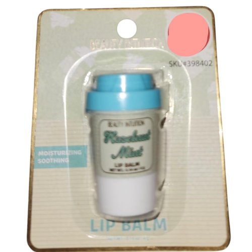 Hazelnut Mint Moisturizing Soothing Lip Balm, 0.14 oz in a Mini Coffee Cup