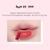 ETUDE Over Glowy Tint #3 DDORI Apple Red | Non-Sticky Vegan Lip Tint | Moisturized & Long-lasting Lip Gloss | Daily Tint for Dry Lips K-beauty