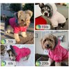 lesypet Dog Coats for Small Dogs, Dog Jacket Warm Dog Winter Coat Windproof Puffer Jacket for Small Dogs Puppy, Pink S