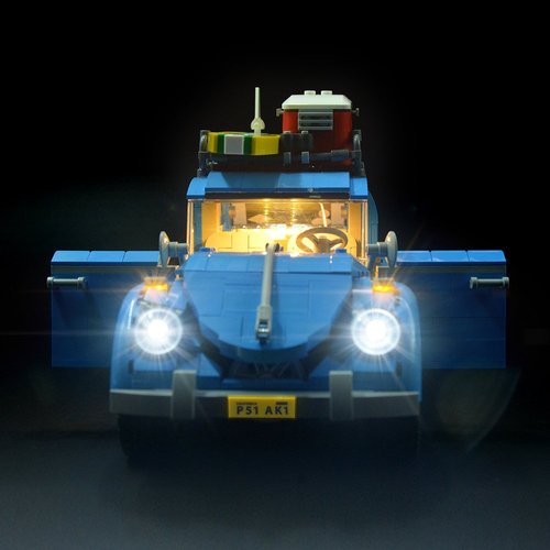 LIGHTAILING Light Set for (Creator Expert Volkswagen) Building Blocks Model - Led Light kit Compatible with Lego 10252(NOT Included The Model)