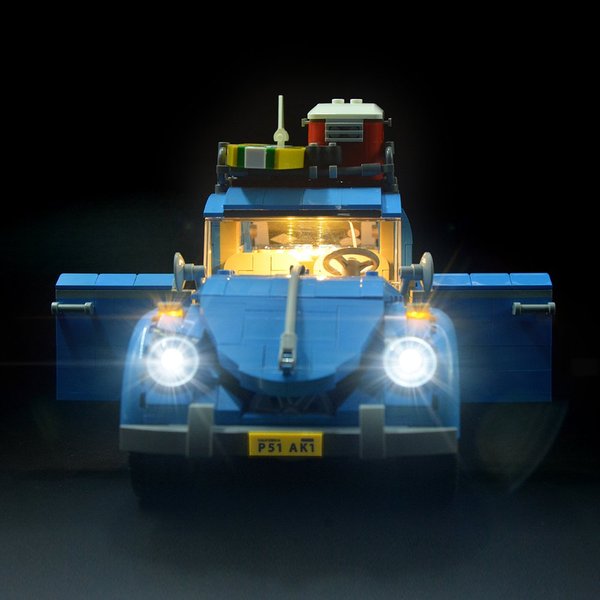 LIGHTAILING Light Set for (Creator Expert Volkswagen) Building Blocks Model - Led Light kit Compatible with Lego 10252(NOT Included The Model)