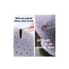 MILANGE Pre-punched Highlight Cap Sets (White and Purple) - Open Holes Reusable Silicone Hair Dye Caps with Hook for Professional Tipping and Home Salon Use