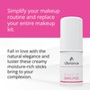 Vibriance Makeup Simplified Radiance Stick | USA Made, All in 1 Makeup Blush Cream, Lipstick & Contour Cream - Cheek Tint Cream Blush Stick for Mature Skin, Universal Make Up Blush for All Skin Tones