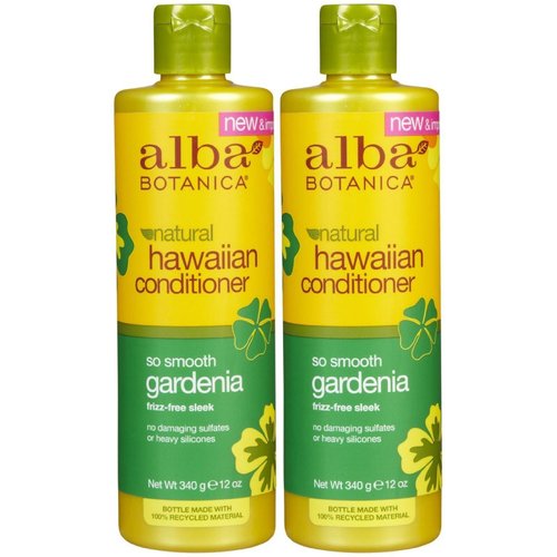 Alba Botanica Gardenia Hydrating Hair Conditioner, 12-Ounce Bottle (Pack of 2)