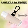 Sureio 10 Pack Lip Balm Holder Keychain Compact Clip On lipstick Holder Lip Gloss Holder Keychain(Earth Tones)(Bright Colors)