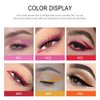 Eye Shadow Pencil, Natural Matte Long Lasting Metallic Eyeliner Pencil Glitter Eyeliner for Women Eye&Lip Liner Professional Waterproof Retractable Eye Makeup Gel Eyeliner Colorful Eyeliner(3)