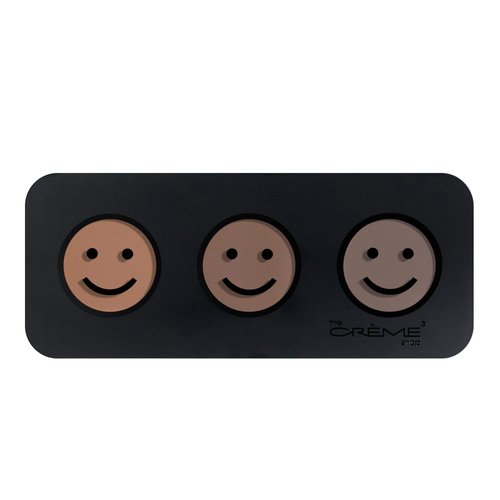 The Crème Shop | 123 Smile - Shading Cream Trio Face Makeup Palette (Medium)