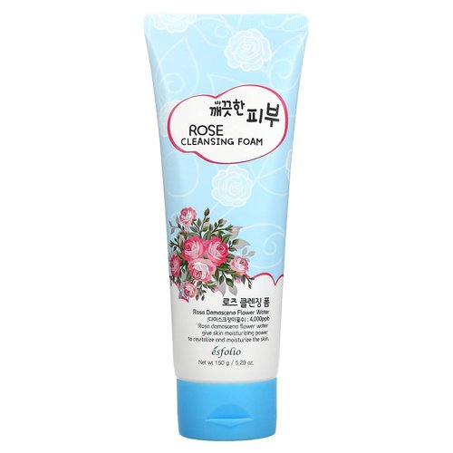 Esfolio Rose Cleansing Foam 5.29 ounces