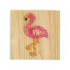 Fun Express DIY Flamingo String Art Kit (Includes Wood Base, Hardware and String) DIY Crafts for Kids and Adults