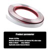 NGHEY Pack-1 Car Chrome Trim Molding, 49.2 Ft x 0.78" Body Window Seal Rubbing Strip, Bumper Anti-Collision Strip, Universal for Auto DIY Shiny Self-Adhesive Strip (Silver)