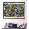 Clementoni - Impossible Puzzle - DC Comics Justice League - 1000 Pieces - Difficult Puzzle for Adults with Superheroes, Made in Italy, 39863