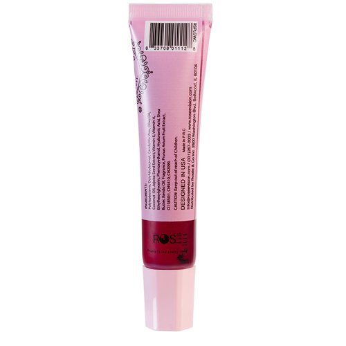 ROSÉE & CO Rosee Lip Gloss Vegan & Cruelty Free Treatment, Long Lasting Glossy with Shea Butter, Moisturize, Protect & Smooth - Clear (j.Wet Cherry)