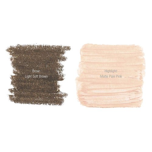 NYX PROFESSIONAL MAKEUP Sculpt and Highlight Brow Contour, Eyebrow Pencil, Soft Brown Rose