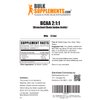 BULKSUPPLEMENTS.COM BCAA 2:1:1 Powder - Branched Chain Amino Acids - BCAA Powder - BCAAs Amino Acids Powder - Amino Acid Powder - 6000mg per Serving, 16 Servings (100 Grams - 3.5 oz)