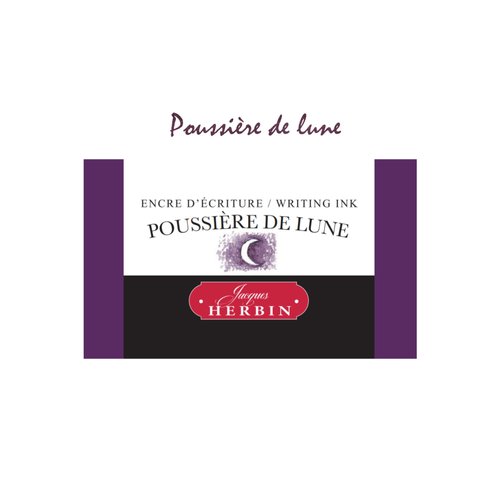 J. Herbin Fountain Pen Ink - 30 ml Bottled - Poussiere de Lune