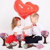 BeYumi 16Pcs Valentine’s Day Heart Trees Craft Kit for Kids Make Your own Valentine Owl Heart Trees Decorations DIY Valentine’s Day Crafts Set Holiday School Classroom Home Party Fun Activities Decor