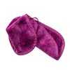 Makeup Remover Cloth Cleansing Towel - Chemical Free - Move Makeup Instantly with Just Water (3 Burgundy)