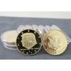10 Pack President Donald Trump Commemorative Coins, Gold Plated Coin, Collectible Gift (10 Pack)