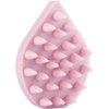 GANPUB Pink Scalp Massage Brush, Silicone Hair Massager, Dry Shampoo, Curly and Straight Hair Brush, Shower Brush, Massage and Reduce Dandruff Styling Tools and Appliances