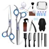 Hair Cutting Scissors Kit,27PCS Professional Stainless-Steel Sharp Barber Professional Hairdressing Shears Set with 6.5 Inch Cutting Scissors,Thinning Shears for Man Woman Adults Kids Home Salon