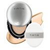 TIRTIR Mask Fit Aura Silver Cushion Foundation | Semi-glow Finish, Natural Coverage, Moisturizing, Lightweight, Korean cushion foundation (#23N Sand, Full Size, 0.63 Fl Oz)