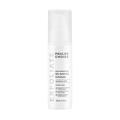 Paula's Choice SKIN PERFECTING 8% AHA Gel Exfoliant with Glycolic Acid Soothing Chamomile & Green Tea, Leave-On Gentle Exfoliator