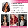 30 Inch 13x6 HD Lace Frontal Wigs Human Hair Pre Plucked Body Wave Lace Front Wigs Human Hair 180% Density Glueless Wigs Human Hair Wigs for Women