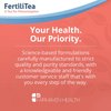 Fairhaven Health FertiliTea, 60 Servings, Organic Fertility Tea for Women to Boost Reproductive Health, Prenatal Herbal Tea to Support Menstrual Cycle & Hormone Balance, Contains Vitex, Mint Flavor