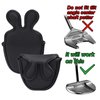 BIG TEETH Mallet Putter Cover Black, Putter Cover Mallet Magnetic, Putter Headcover Mallet for Odyssey Center Shafted Mallet Putter