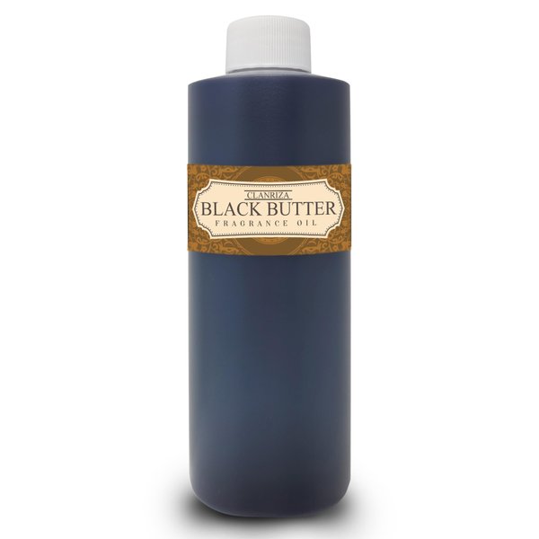 CLANRIZA Black Butter Fragrance Body Oil - Pure & Natural Long-Lasting Perfume Oil for Women - Scented Body Oil for Skin - All-Day Fragrance & Body Care - Ideal Gift 1 Fl Oz