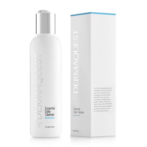 DermaQuest Essential Gentle Exfoliating Daily Facial Cleanser - For All Skin Types, Particularly ...